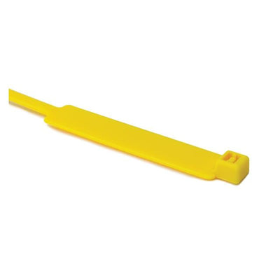 IT50L4M4 by HellermannTyton - MARKER TIE YELLOW 50LBS 1.28