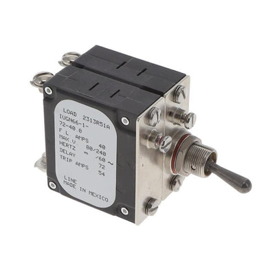 IUGN66-1-72-40.0 by Sensata-Airpax - CIR BRKR MAG-HYDR 40A TOGGLE