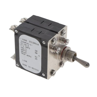 IUGNF66-1-51-20.0 by Sensata-Airpax - CIR BRKR MAG-HYDR 20A TOGGLE