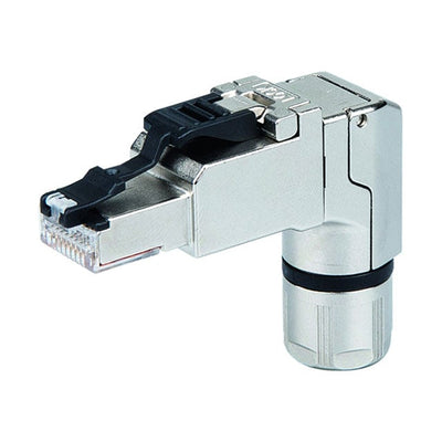 J00026A4000 by Telegartner Inc - CAT 6A ANGLE PLUG T568A