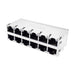 J0B-2015NL by Pulse Electronics - CONNECTOR JACK 12PORT 2.5G BASE-T PCB