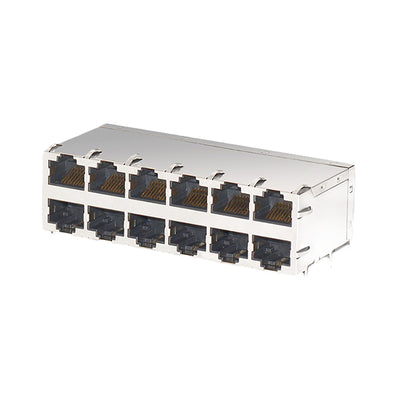 J0B-3563NL by Pulse Electronics - CONNECTOR JACK 12PORT 1000 BASE-T PCB