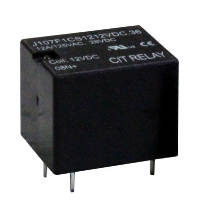 J107F1CS1212VDC.36 by CIT Relay and Switch - RELAY GEN PURPOSE SPDT 12A 12V