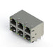 J96068862P53221 by EDAC Inc. - J96 HOUSING, SIX RIGHT ANGLE POR