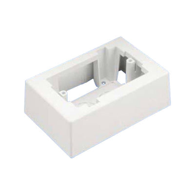 JB1EI-A by Panduit Corp - JUNCTION BOX 1 GANG ADH IVORY