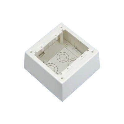 JBP2DWH by Panduit Corp - BOX JNCT 2GANG PWR RATE DEEP WHT