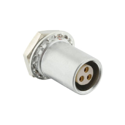JBXED0G03FCSDSR by Souriau-Sunbank by Eaton - CONNECTOR RECPT FMALE 3POS GOLD CRIMP