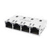 JT8-4000HL by Pulse Electronics - CONNECTOR JACK 4PORT 10G BASE-T PCB