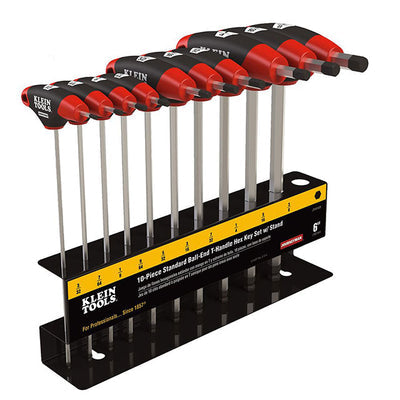 JTH610EB by Klein Tools, Inc. - HEX KEY SET HEX W/STAND 10PC