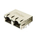 JTL-U1003NL by Pulse Electronics - CONNECTOR JACK 2PORT 10G BASE-T PCB