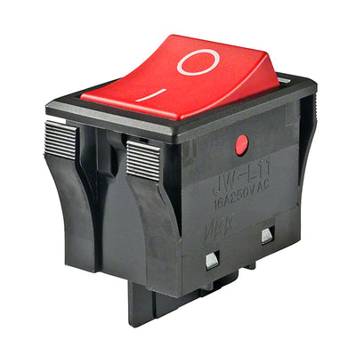 JWL11RC2A by NKK Switches - ROCKER SWITCH SPST 16A 125V
