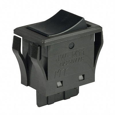 JWM11RAA/UCV by NKK Switches - ROCKER SWITCH SPST 10A 125V