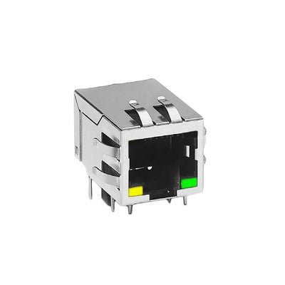 JX0011D21BNL by Pulse Electronics - CONNECTOR JACK 1PORT 100 BASE-TX PCB