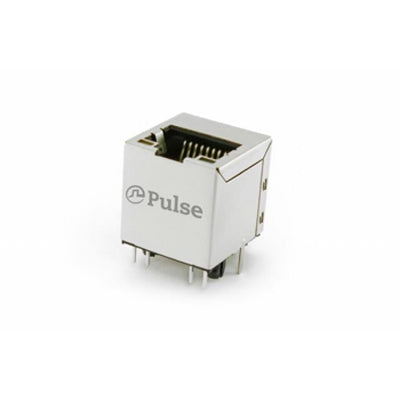 JX3V-9010NLT by Pulse Electronics - CONNECTOR JACK RJ45 100BT G/Y LED