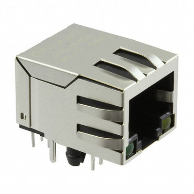 JXD0-0025NL by Pulse Electronics - CONNECTOR JACK 1PORT 1000 BASE-T PCB