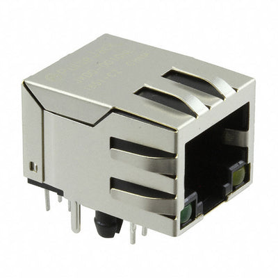 JXD0-0019NL by Pulse Electronics - CONNECTOR JACK 1PORT 1000 BASE-T PCB