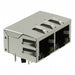 JXD0-2015NL by Pulse Electronics - CONNECTOR JACK 2PORT 1000 BASE-T PCB