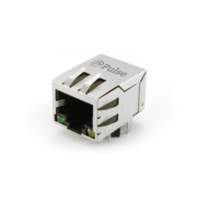 JXD0-9006NL by Pulse Electronics - CONNECTOR JACK 1PORT 100 BASE-T PCB