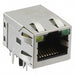 JXD1-0025NL by Pulse Electronics - CONNECTOR JACK 1PORT 1000 BASE-T PCB
