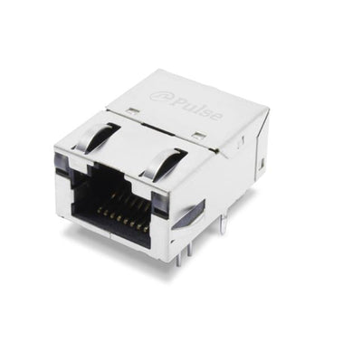 JXD1-1V17NL by Pulse Electronics - CONNECTOR JACK RJ45 100B-TX LED G-O/Y