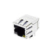 JXKM-0004NL by Pulse Electronics - CONNECTOR JACK 1PORT 1000 BASE-T PCB