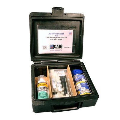K-FO79 by CAIG Laboratories, Inc. - FIBER OPTIC CLEANING KIT