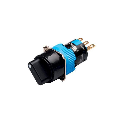 K16-411 by Kacon - 16MM SELECTOR 2POS ROUND SPDT