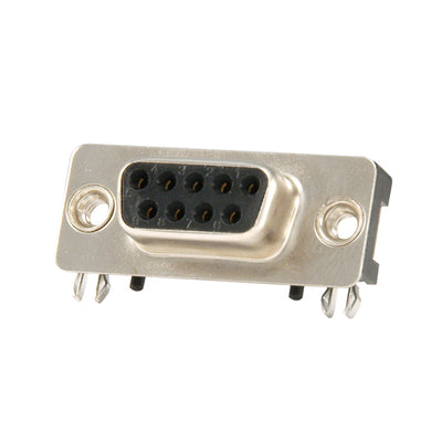 K202XHT-E9S-N30 by Kycon, Inc. - CONNECTOR D-SUB RCPT 9P SMD R/A SLDR
