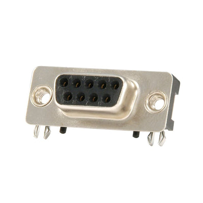 K202XHT-E9S-N by Kycon, Inc. - CONNECTOR D-SUB RCPT 9P SMD R/A SLDR