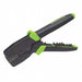 K210 by Greenlee Communications - TOOL HAND CRIMPER FERRULES SIDE