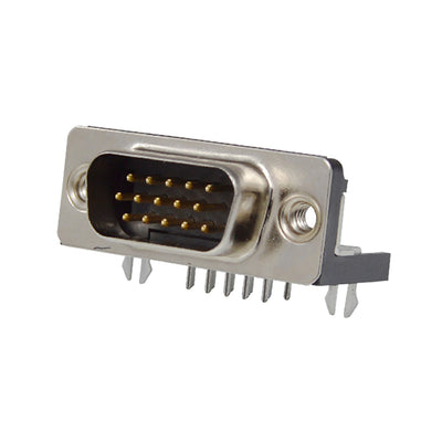 K66X-E15P-N30 by Kycon, Inc. - CONNECTOR D-SUB HD PLUG 15P R/A SLDR