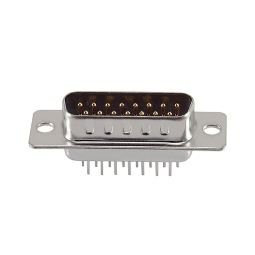 K85X-AD-15P by Kycon, Inc. - CONNECTOR D-SUB PLUG 15POS VERT SLDR