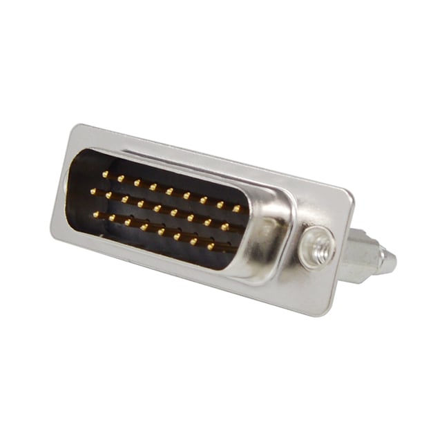 K86X-AD-26P-BR by Kycon, Inc. - CONNECTOR D-SUB HD PLUG 26P VERT SLDR