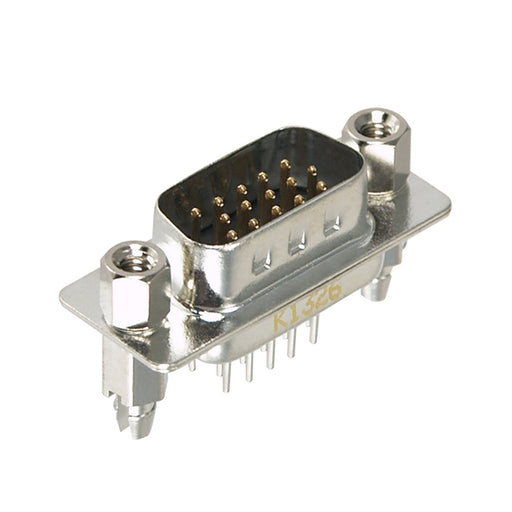 K86X-ED-15P-BRJ30 by Kycon, Inc. - CONNECTOR D-SUB HD PLUG 15P VERT SLDR
