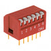 KAP1106W by E-Switch - SWITCH PIANO DIP SPST 25MA 24V