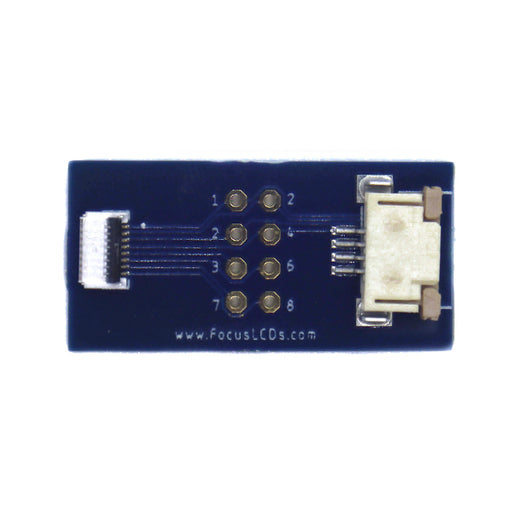 KBB0804 by Focus LCDs - 4-PIN/8-PIN FPC BREAKOUT BOARD