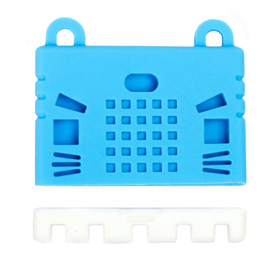 KBOT003 by Pimoroni Ltd - CASE RUBBER BLUE FOR MICRO BIT