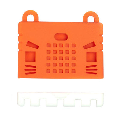 KBOT004 by Pimoroni Ltd - CASE RUBBER RED FOR MICRO BIT