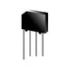 2KBP005M by onsemi - BRIDGE RECT 1PHASE 50V 2A KBPM