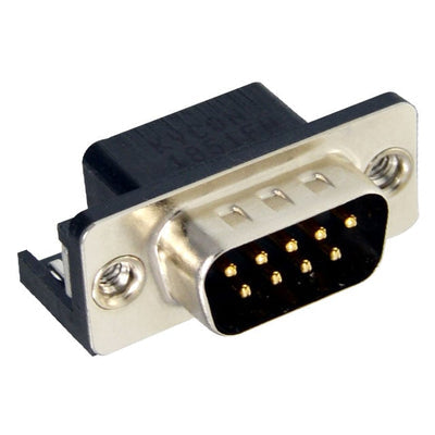 KF22X-E9P-N by Kycon, Inc. - CONNECTOR D-SUB PLUG 9POS R/A SLDR