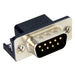 KF22X-E9P-N by Kycon, Inc. - CONNECTOR D-SUB PLUG 9POS R/A SLDR