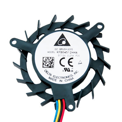 KFB04512HHAF0C by Delta Electronics - FAN IMP MTR 49X10.8MM 12VDC