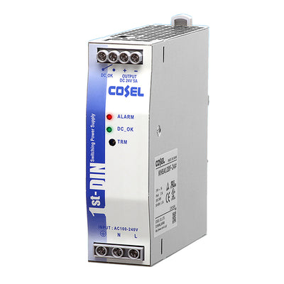 KHEA120F-24 by Cosel USA, Inc. - AC/DC DIN RAIL SUPPLY 24V 120W