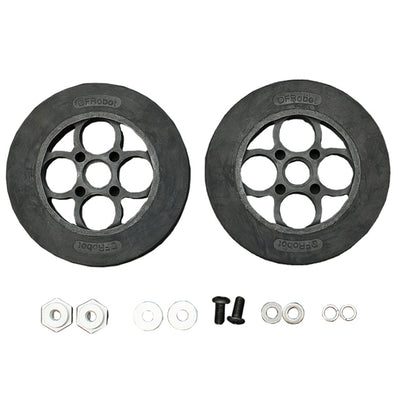 KIT0044 by DFRobot - RUBBER WHEEL 136X24MM KIT