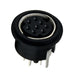 KMDVLX-8S-N-1 by Kycon, Inc. - MINI-DIN VERTICAL 8P SNAP & LOCK