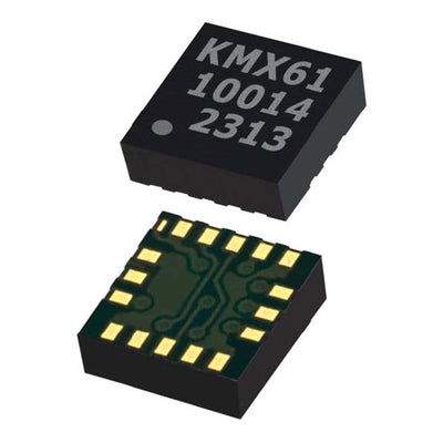 KMX61-1021-FR by Kionix Inc. - IMU ACCEL/MAG 3-AXIS I2C 16LGA