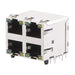 KRD-S-22-8-8-5-GDD by KinnexA - CONNECTOR MOD JACK 4PORT 8P8C SHLD