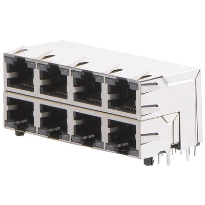 KRD-S-24-8-8-A-DE5 by KinnexA - CONNECTOR MOD JACK 8PORT 8P8C SHLD