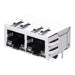 KRG-02P-4-D22-110 by KinnexA - CONNECTOR JACK 2PORT 10/100BASE-T PCB