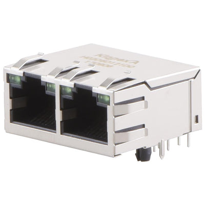 KRH-02D-5-D12-1D0 by KinnexA - CONNECTOR JACK 2PORT 10/100BASE-T PCB